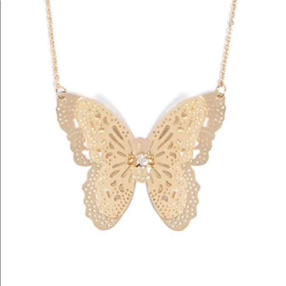 Butterfly Pendent Necklace